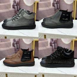 Hommes plate-forme bottes chaussures de créateur bottes classiques bottines hiver botte décontracté hommes extérieur bottes taille 38-45
