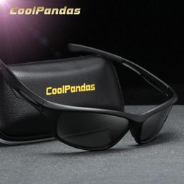 Mannen Gepolariseerde Zonnebril TR90 Frame Outdoor Tactische Zonnebril Rijden Mannelijke Brand Design Militaire Brillen Gafas De Sol Hombre 240117