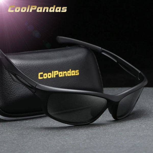 Men de lunettes de soleil polarisées TR90 Cadre extérieure Tactical Sun Sunes Drivant la marque masculine Design Military Eyewear Gafas de Sol Hombre 240117