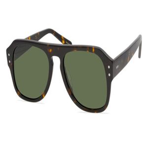 Hommes lunettes de soleil polarisées femmes marque nuances monture carrée lunettes de soleil Sechel New York gris lentilles vert foncé lunettes avec boîte 4961187