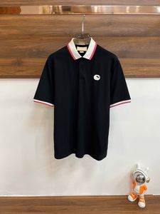 Men Polo Summer Casual T Shirts Designer Heren PoloS Letter Afdruk Fashion Polo Borduurde print Zomer Ademend Katoen Hoge kwaliteit Shirt