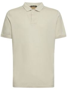 Men Polo t Shirts Summer Loro Piana Open katoen met korte mouwen PoloS-shirt T-shirt
