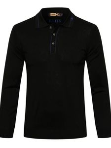 Men Polos herfst en winter Zilli casual knoppen gebreide geborduurde trui