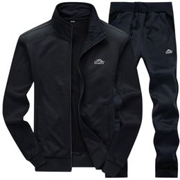Sweatshirt Sweatshirt Sport Sporting Fleece Gyms Spring Jacket + Pantalon Casual Men's Track's Sportswear Fiess Gaoqiqiang456