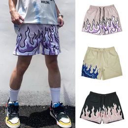 Hommes Imprimé Shorts pour hommes Mesh Breathable Strucying Pantalons d'été Summer Gym Basketball Sports décontractés 230522