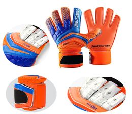 Gants De gardien De but De football professionnel pour hommes Protection forte 5 doigts épaissir 4mm Latex enfants gardien De but De Futebol gants De gardien De but6790414