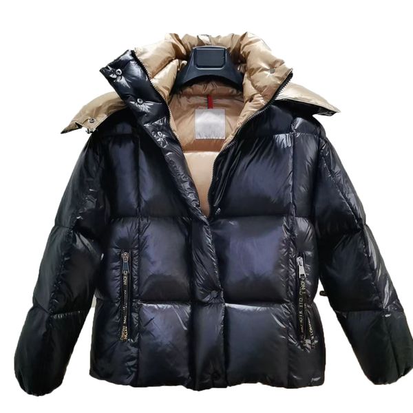 Hommes Puffer Jacket Manteau Femme Manteau en duvet d'oie Parka Designer Véritable Fourrure de Coyote Coupe-vent extérieur Jassen Vêtements d'extérieur à capuche Fourrure Manteau Hiver Doudoune 1JG7