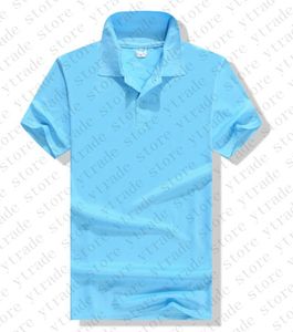 Hommes séchage rapide t-shirts Polo solide vêtements gymnases t-shirt hommes Fitness serré bleu extérieur t-shirts haut blanc 0025