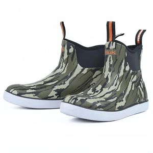 Männer Regen Stiefel Licht Trainer Angeln Stiefel Frauen Stiefeletten Camouflage Casual Non-slip Schuhe PVC High Top Sneakers Wasserdicht 231226