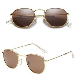 Hommes Rao Baa Lunettes de soleil Classique Marque Rétro Lunettes de soleil Designer de luxe Lunettes Ray Bans Metal Frame Designers Lunettes de soleil Femme ML 3548 avec lentilles de boîte