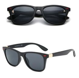 Hombres Rao Baa Gafas de sol Gafas de sol retro clásicas Diseñador de lujo Gafas Marco de metal Diseñadores Gafas de sol Mujer ML 4309 con caja de luz polarizada fresca