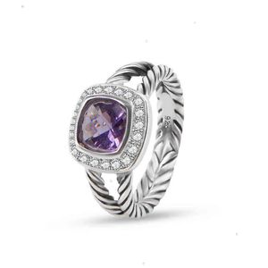 mannen ring diamanten ringen voor vrouw designer sieraden zilver vintage x-vormige dy-ringen heren luxe sieraden dames man jongen dame cadeau feestgrootte