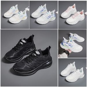 Chaussures de course et de randonnée pour hommes et femmes, plates, semelle souple, à la mode, blanc, noir, rose, bleu, sport confortable, Z1 63
