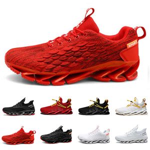 Hommes chaussures de course respirant antidérapant confortable formateurs loup gris rose sarcelle triple noir blanc rouge jaune vert hommes baskets de sport GAI-102