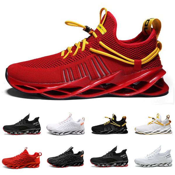 Hommes chaussures de course respirant antidérapant confortable formateurs loup gris rose sarcelle triple noir blanc rouge jaune vert hommes baskets de sport GAI-39