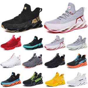 Mannen Running Schoenen Ademend Trainer Wolf Grijze Tour Geel Triple Whites Khakis Greens Lights Browns Bronzes Mens Outdoor Sport Sneakers Walking Jogging