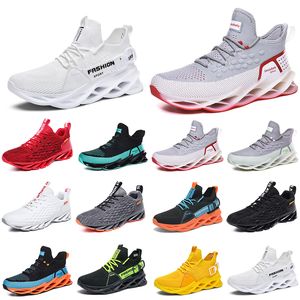 Mannen Running Schoenen Ademend Trainer Wolf Grijze Tour Jellows Triple Whites Khaki Greens Lights Browns Bronzes Heren Buitenshuis Sport Sneakers Walking Jogging