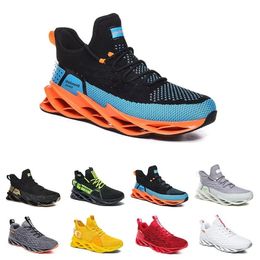 hommes de course chaussures respirantes entraîneurs loups gris tour jaune turphe triple noir blanc vert homme sneakers sportifs extérieurs quatre-vingt-treeen