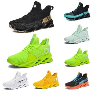 Mannen Running Schoenen Ademend Trainers Wolf Grijze Tour Geel Teal Triple Black Kaki Lavendel Groen Lichtbruin Bronzen Mens Outdoor Sports Sneakers Vier