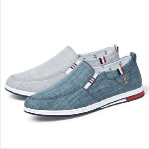 Hommes Chaussures De Course Chaussures Gris Bleu Respirant Confortable Hommes Baskets Toile Chaussure De Sport Baskets Coureurs Taille 40-44 04