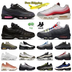 Envío gratis hombres zapatos para correr clásico 95 ultra solar rojo negro blancos neón corcho codicioso 3.0 crtz humo oscuro para hombres entrenadores para hombres sneakers 95s 95s