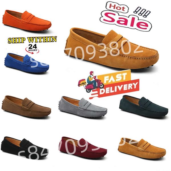 Chaussures de course pour hommes Espadrilles triple noir marine marron vin rouge vert ciel bleu bordeaux baskets d'extérieur quotidiennes pour hommes