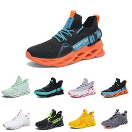 Hombres zapatos para correr entrenador de moda triple negro blanco rojo azul marino universidad azul para hombre deportes al aire libre zapatillas de deporte color treinta trece