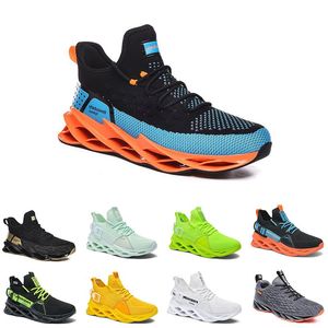 Mannen Running Shoes Fashion Trainer Triple Black White Red Navy University Blue Mens Outdoor Sports Sneakers Seventy Four