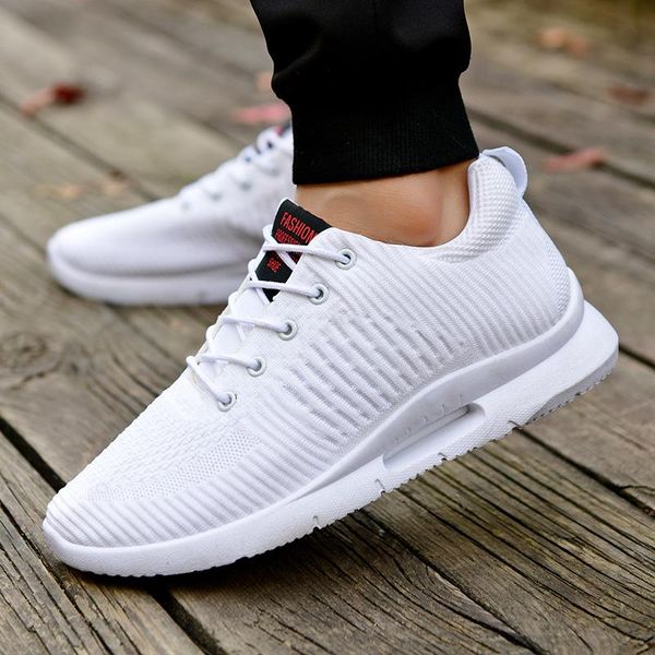 Zapatillas de correr para Hombre, zapatillas blancas de cesta para Hombre, zapatillas deportivas de alta calidad para exteriores, zapatillas deportivas transpirables para Hombre, calzado para caminar para Hombre