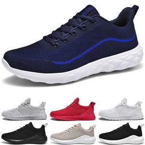 Hommes courants chaussures chaussures maille sneaker respirant extérieur noir bleu de concepteur de tennis chaussure Calzado Deportivo Para Hombre Taille 39-46