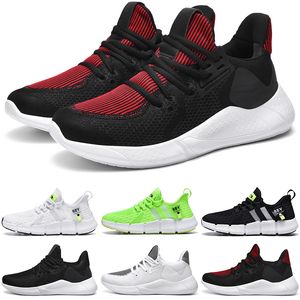 Hommes chaussures de course sport respirant sneaker mode extérieur noir rouge doux jogging marche chaussure de tennis chaussures de sport pour hommes