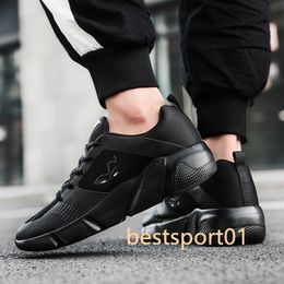 Hommes chaussures de course chaussures de sport pour hommes maille respirant baskets à lacets chaussures antidérapantes formateur chaussures de sport mâle B3