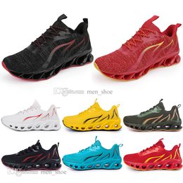 hommes chaussures de course noir blanc mode hommes femmes à la mode formateur ciel bleu feu rouge jaune respirant sports décontractés baskets de plein air style # 2001-25
