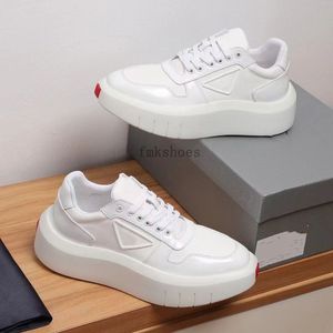 Hommes Running Trainers Blanc Casual Chaussures Femmes Designer Chaussures À Lacets Voyage En Cuir Sneaker Dame Épaisse Semelle Femme Chaussure Plate-Forme Gym Baskets Taille 35-42-44-45 3.20 02