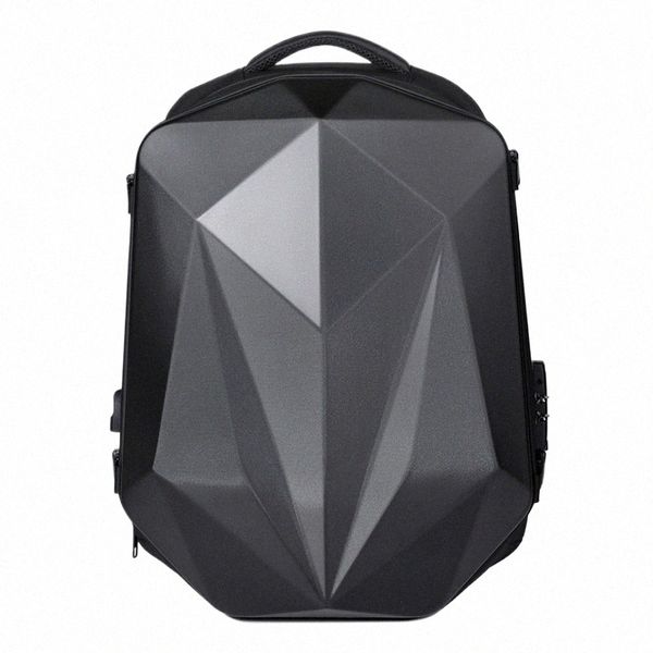 Mochila para portátil de 17,3 pulgadas para hombre, 50 L, gran capacidad, puerto USB, estuche rígido, mochila para juegos, láser Diamd, desplazamientos, Busin, mochila C2Rl #