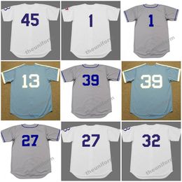 Homme 1944-1957 Brooklyn JOHNNY PODRES PEE WEE REESE ROY CAMPANELLA SANDY AMOROS SANDY KOUFAX Maillot de baseball S-5XL