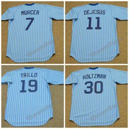 Maillot de baseball Chicago BOBBY MURCER IVAN DEJESUS MANNY TRILLO KEN HOLTZMAN RICK REUSCHEL pour hommes des années 1978 S-5XL