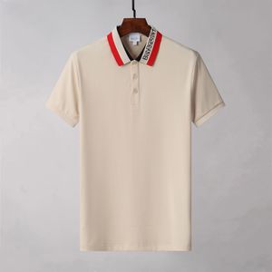 Polo de diseñador 2024 Diseñador de moda Ropa de negocios Hugo Detalles del cuello bordado Hombre Multicolor Multicolor 1 polo para hombre