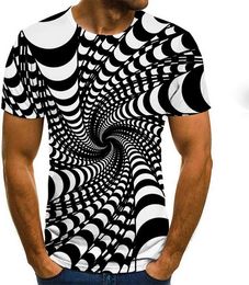 T-shirt graphique 3D pour hommes T-shirts imprimés pour hommes à manches courtes décontracté à la mode Streetwear Designs de mode col rond