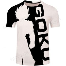 Camisetas 3D para hombre Camisetas para hombre Camiseta con estampado 3D de Anime a la moda para hombre y mujer, ropa informal de verano de manga corta con dibujos animados, ropa de calle Harajuku