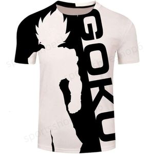 T-shirts 3D masculins T-shirts masculins T-shirts Mode Anime 3D T-shirt imprimé Men Femmes Summer Casual Cartoon Sleeve Haruku Streetwear plus de 20