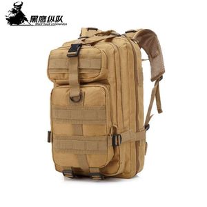 Mochila táctica de camuflaje del ejército 3P para hombre, mochila de viaje para senderismo, todoterreno, Camping, Montañismo al aire libre