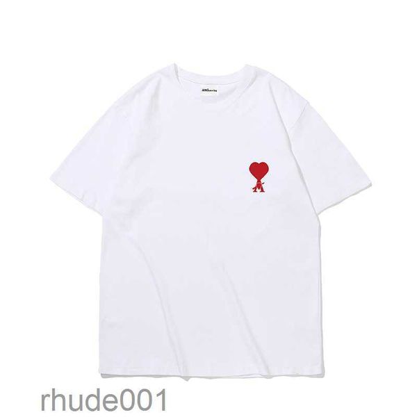 Camiseta Amoring Classic Love Arrow para hombre, camiseta de algodón de manga corta con corazón de melocotón verde, Unisex, verano X8N5 VRH3