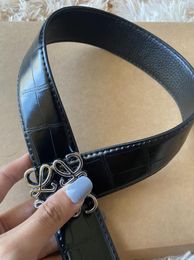 Marca de cinturón casual para hombres y mujeres Marca Black Reversible Disponible Fashion Fashion Retro Retro Decorative Bindo