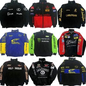 Formule 1 Racing F1 Jacket Vintage American Style Jacked Motorcycle Cycling Suit Motorcycle Suit honkbalpak Outdoor Winddichte competitie Training Uniform