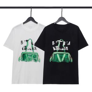 Heren- en damesmode T-shirt ontwerper Bv Beroemd merk Bottegavenetatops Triangle Fshion Shirts Ven High New Green Lace Up Korte mouw Los Design Sense Ycj7