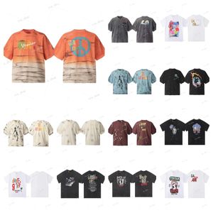 Diseñador Galeriesysy Mens T Camiseta Depts Camisetas para mujer Camiseta gráfica pintada a mano Camisetas de cuello redondo 66