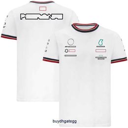 Nieuwe T-shirts voor heren en dames Formule 1 F1 Polokleding Top Racepak Officieel Zelfde stijl Teamuniform Fan Korte mouwen Sneldrogend Top Kan O798 zijn