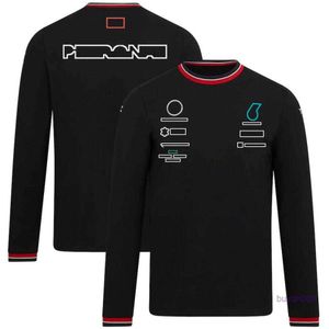 Nouveaux T-shirts pour hommes et femmes, vêtements Polo de formule 1 F1, combinaison de course d'équipe à manches longues, modèles officiels de fans