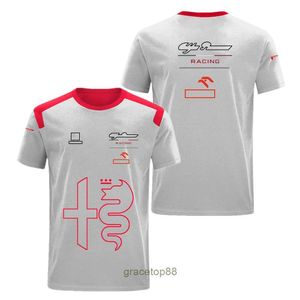 Nouveaux T-shirts pour hommes et femmes Formula One F1 Polo Vêtements Top Team Fan Demi-manches Polyester Séchage rapide Respirant Peut ajouter une taille G6k3